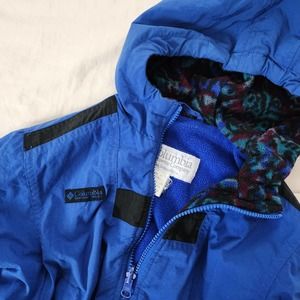 Vintage Columbia Fleece-lined Hooded Jacket kids 6